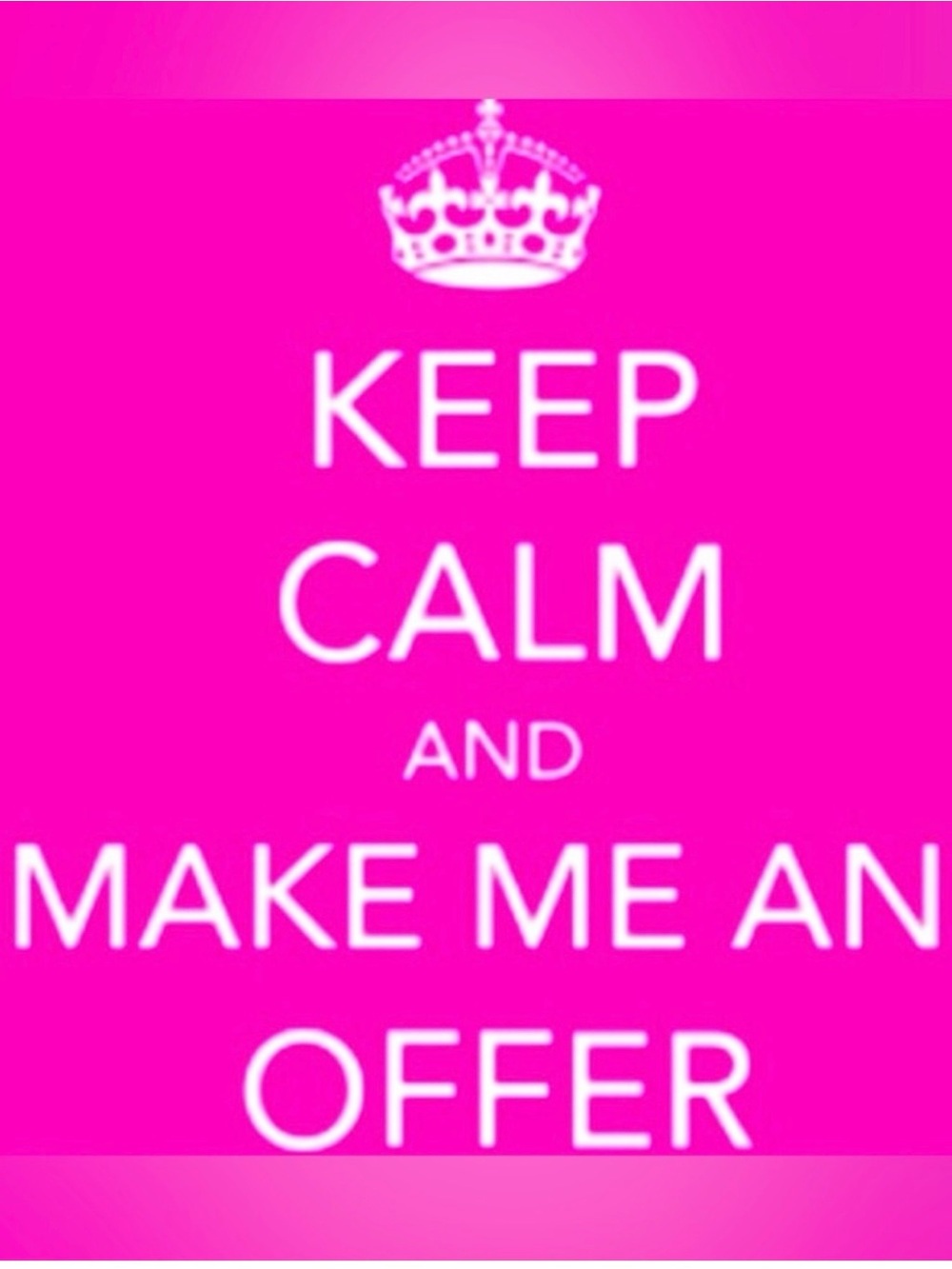 Make an offer!